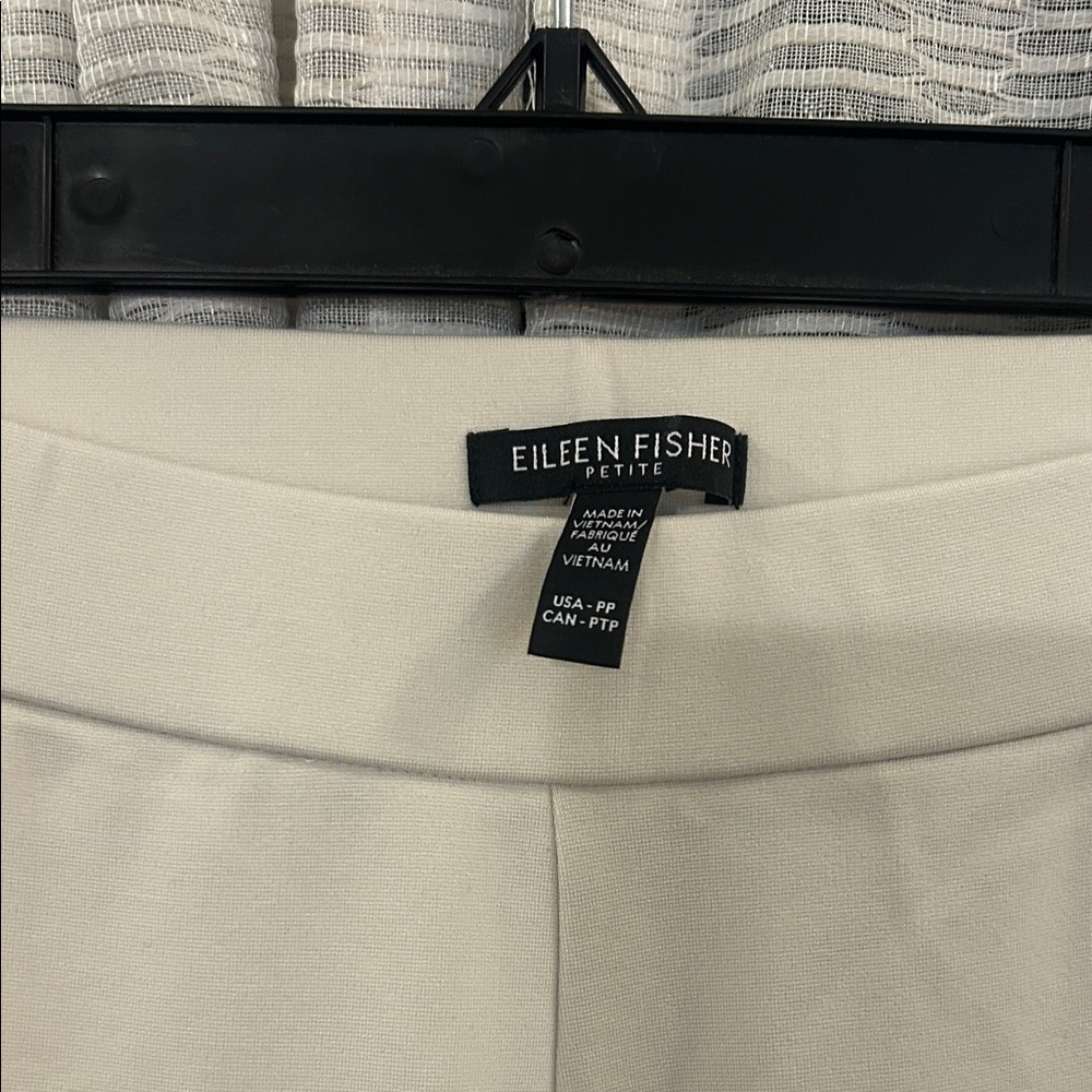 Eileen Fisher Washable Ponte Wide-Leg Pants in “bone” - Picture 10 of 14